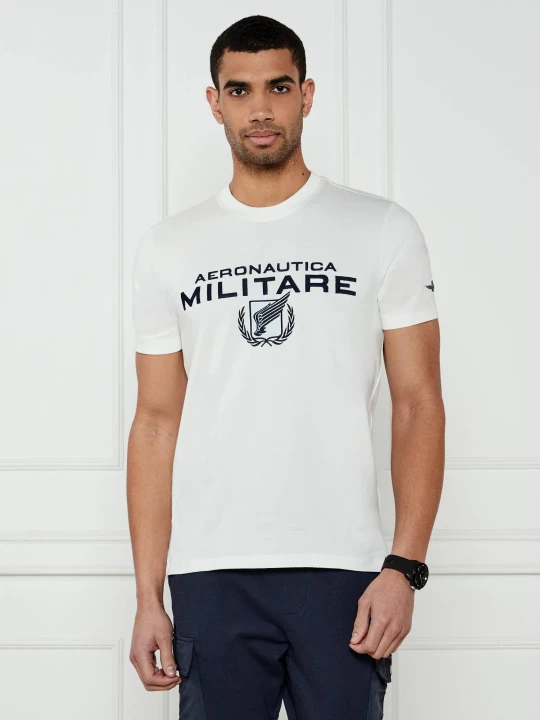 Zdjęcie produktu Aeronautica Militare T-shirt | Regular Fit biały
