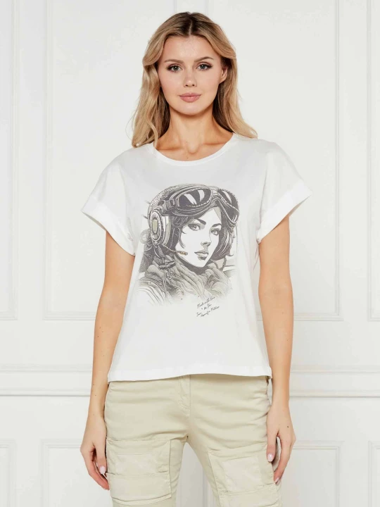 Zdjęcie produktu Aeronautica Militare T-shirt | Regular Fit biały