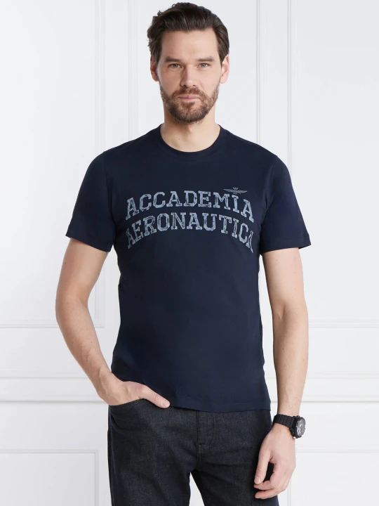 Zdjęcie produktu Aeronautica Militare T-shirt | Regular Fit granatowy
