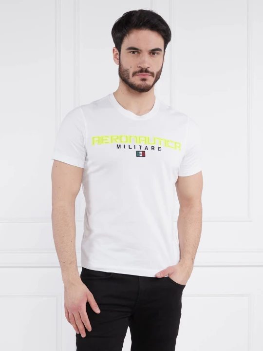 Zdjęcie produktu Aeronautica Militare T-shirt | Regular Fit biały