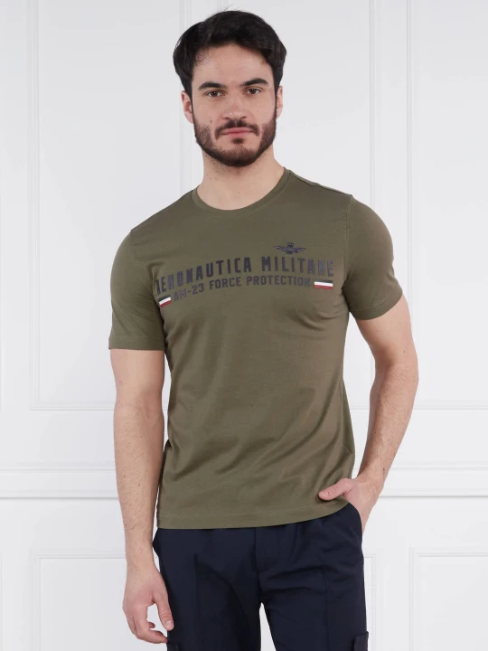 Zdjęcie produktu Aeronautica Militare T-shirt | Regular Fit zielony