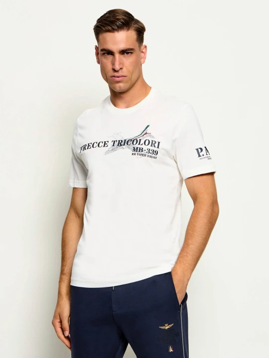 Zdjęcie produktu Aeronautica Militare T-shirt | Regular Fit biały