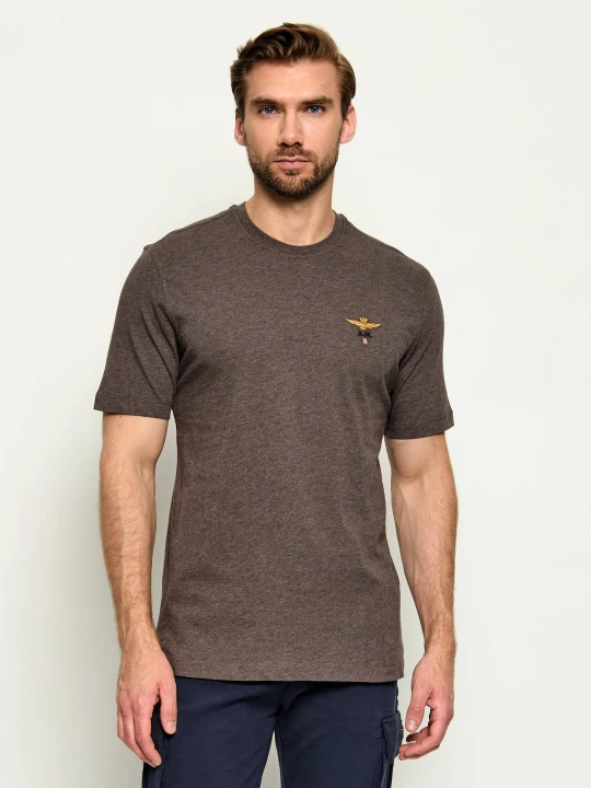 Zdjęcie produktu Aeronautica Militare T-shirt | Regular Fit brązowy