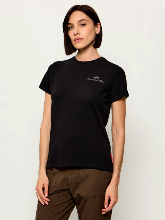 Zdjęcie produktu Aeronautica Militare T-shirt | Regular Fit czarny