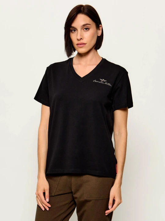 Zdjęcie produktu Aeronautica Militare T-shirt | Regular Fit czarny