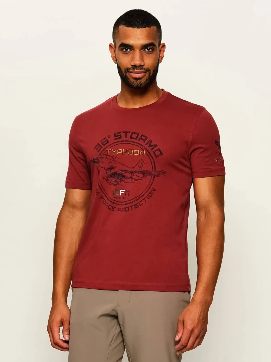 Zdjęcie produktu Aeronautica Militare T-shirt | Regular Fit czerwony