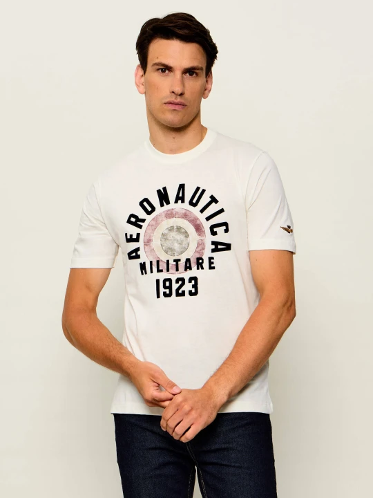 Zdjęcie produktu Aeronautica Militare T-shirt | Regular Fit biały