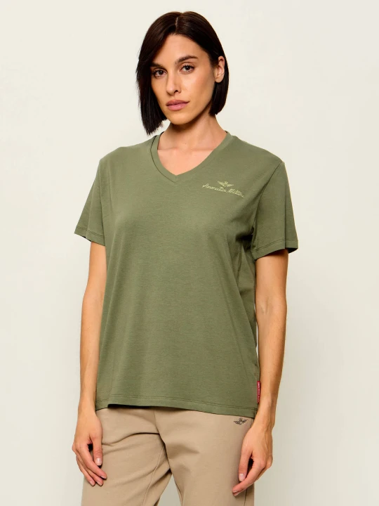 Zdjęcie produktu Aeronautica Militare T-shirt | Regular Fit zielony