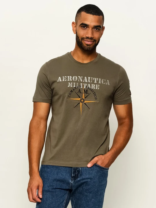 Zdjęcie produktu Aeronautica Militare T-shirt | Regular Fit zielony