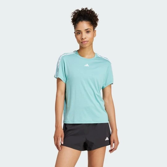 Zdjęcie produktu AEROREADY Train Essentials 3-Stripes Tee Adidas Mint Ton