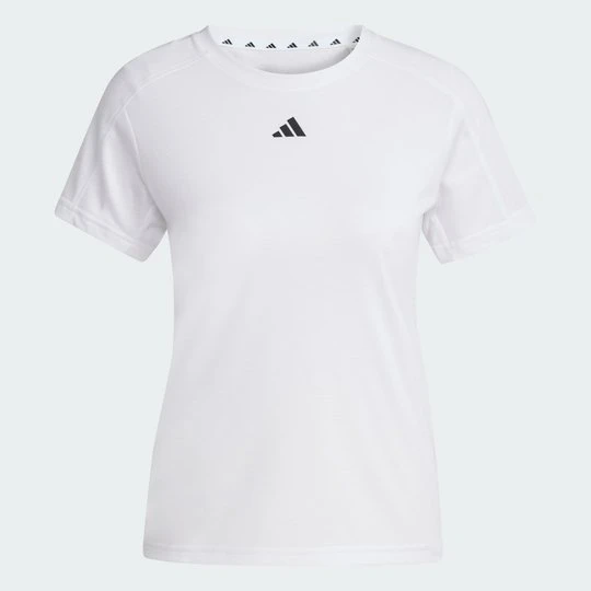 Zdjęcie produktu AEROREADY Train Essentials Minimal Branding Crewneck Tee Adidas biały