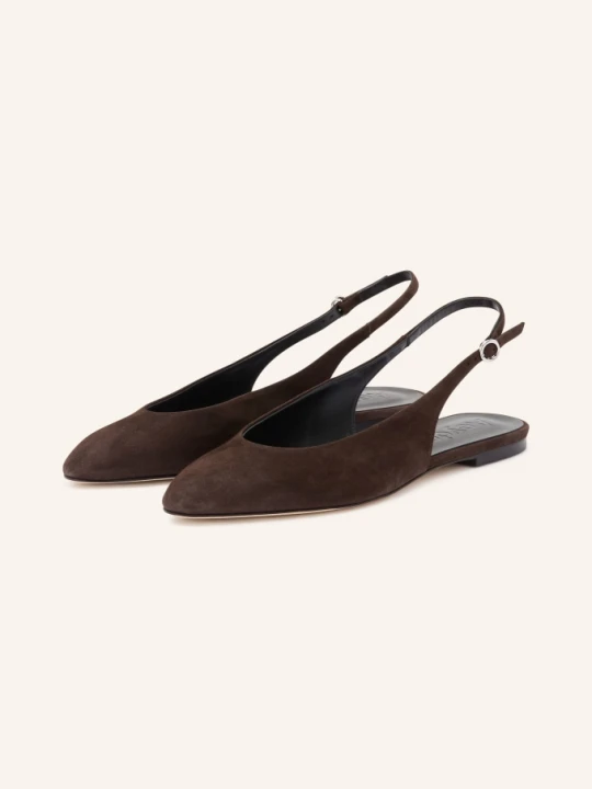 Zdjęcie produktu Aeyde Baleriny Slingballerinas Amelia braun CIEMNOBRĄZOWY