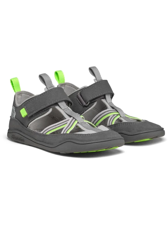 Zdjęcie produktu Affenzahn Buty barefoot "Vegan Breezy" w kolorze antracytowym rozmiar: 25