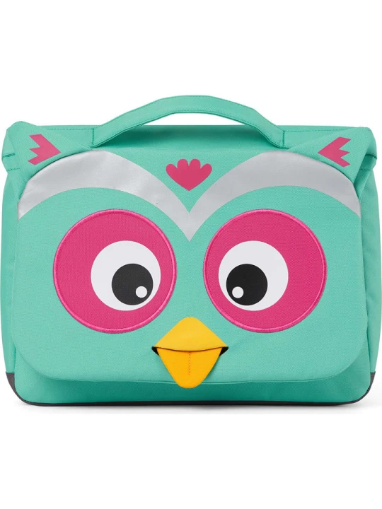 Zdjęcie produktu Affenzahn Tornister "Owl" w kolorze turkusowym - 31, 5 x 23, 5 x 7 cm rozmiar: onesize