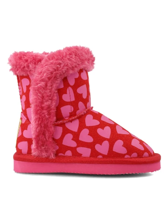 Zdjęcie produktu Agatha Ruiz de la Prada Kozaki zimowe w kolorze różowym rozmiar: 27