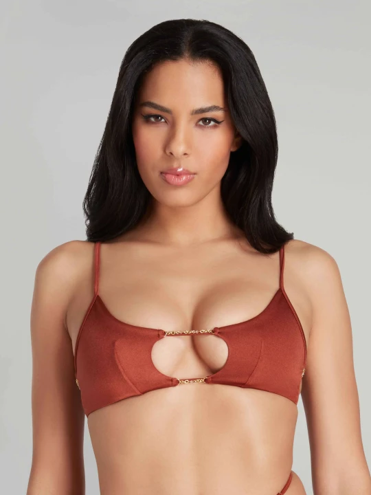 Zdjęcie produktu Agent Provocateur Góra od bikini CHRISTIANA brązowy