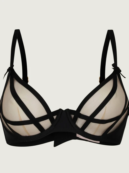 Zdjęcie produktu Agent Provocateur Koronkowy biustonosz BRIELLA czarny