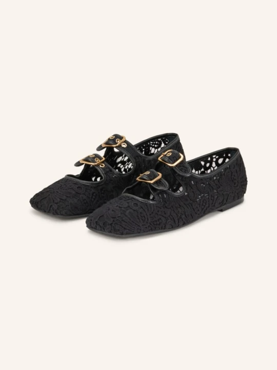 Zdjęcie produktu Agl Baleriny Typu Mary Jane Ceramic Romantic schwarz