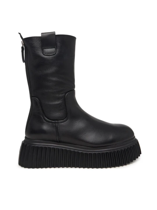 Zdjęcie produktu AGL Botki Milagros Fur D751529PGK Czarny