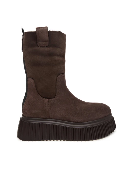 Zdjęcie produktu AGL Botki Milagros Fur D751529PGK Zielony ciemny