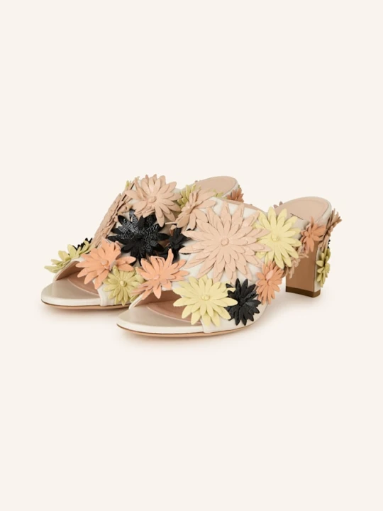 Zdjęcie produktu Agl Mules Daisy weiss biały