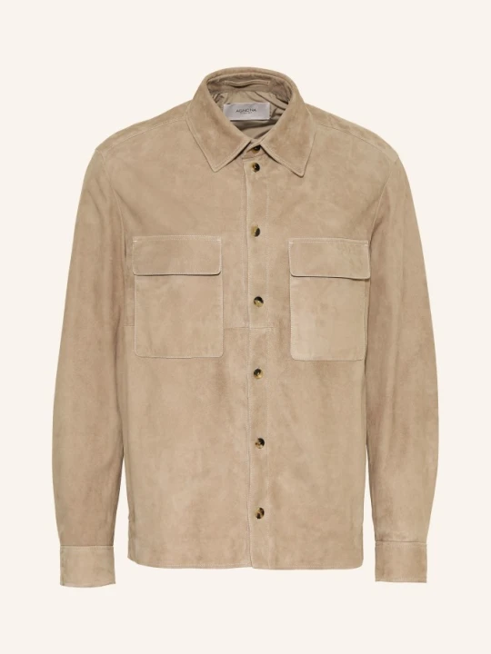 Zdjęcie produktu Agnona Kurtka Skórzana beige