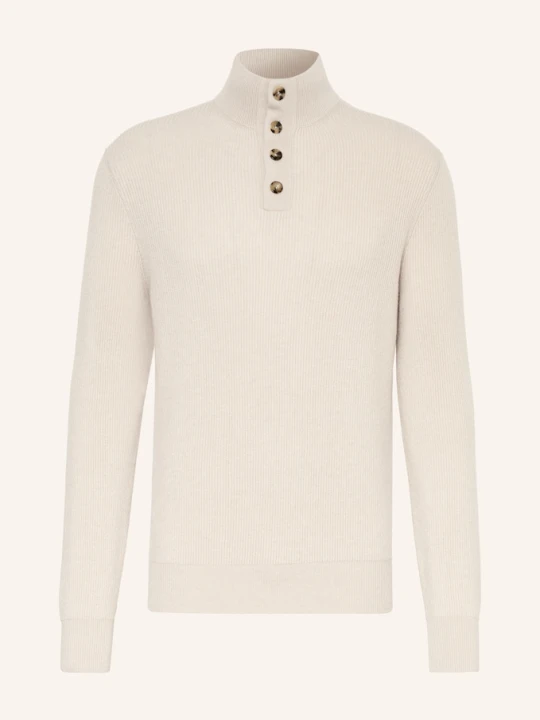 Zdjęcie produktu Agnona Sweter Typu Troyer Z Kaszmiru beige