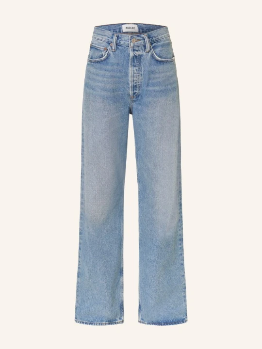 Zdjęcie produktu Agolde Dżinsy blau outbreak md worn ind cut roll