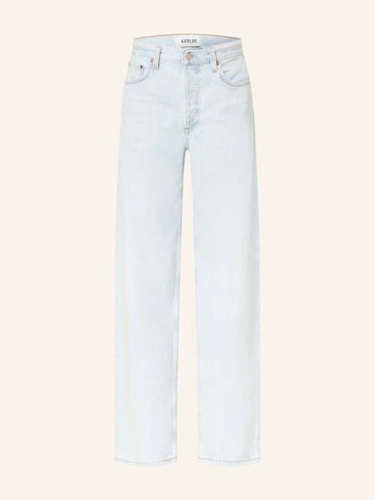 Zdjęcie produktu Agolde Dżinsy Z Szerokimi Nogawkami Arc Jean 32 blau tangent (lt pale ind