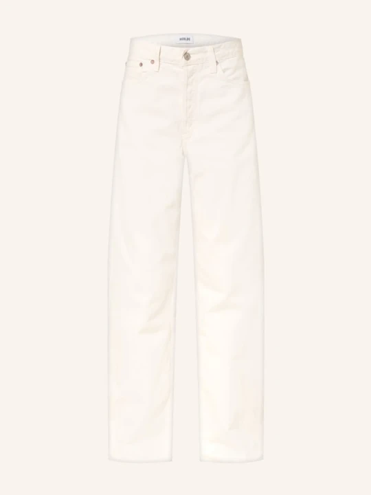 Zdjęcie produktu Agolde Dżinsy Z Szerokimi Nogawkami Arc Jean weiss chalk white off white