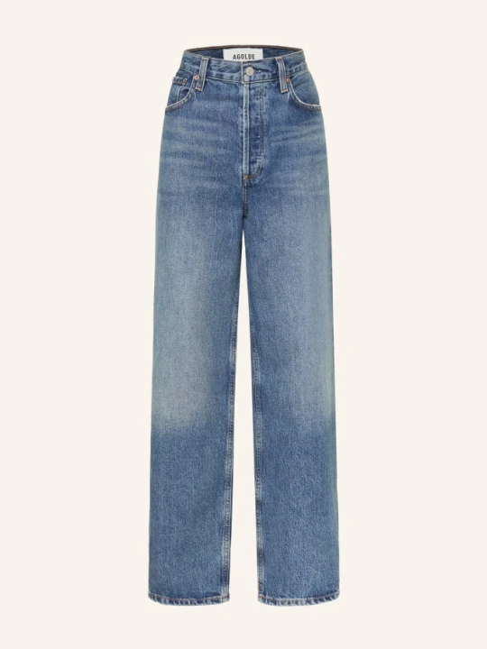 Zdjęcie produktu Agolde Dżinsy Z Szerokimi Nogawkami Low Slung Baggy blau sltin selection (dk vint ind)