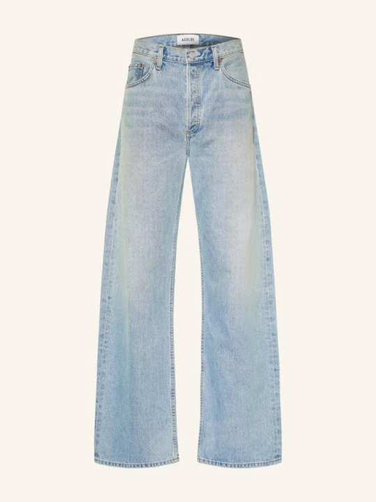 Zdjęcie produktu Agolde Jeansy Afton Jean O Kroju Regular Fit blau oritl orbital (md vint indigo)