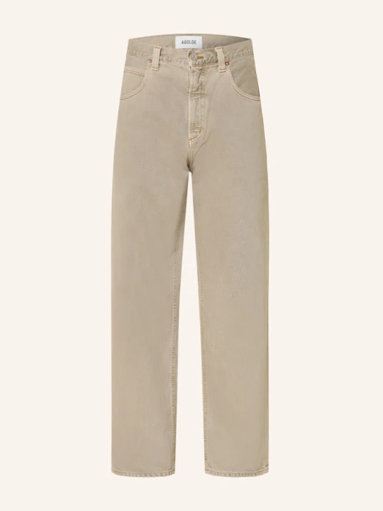 Zdjęcie produktu Agolde Jeansy Fusion Baggy Tapered Fit beige