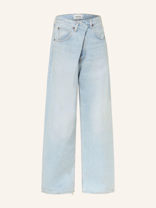 Zdjęcie produktu Agolde Jeansy Wide Leg Vana blau spark It ind vint