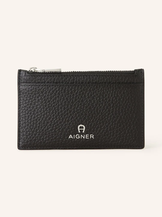 Zdjęcie produktu Aigner Etui Na Karty Ivy Z Kieszenią Na Monety schwarz CZARNY