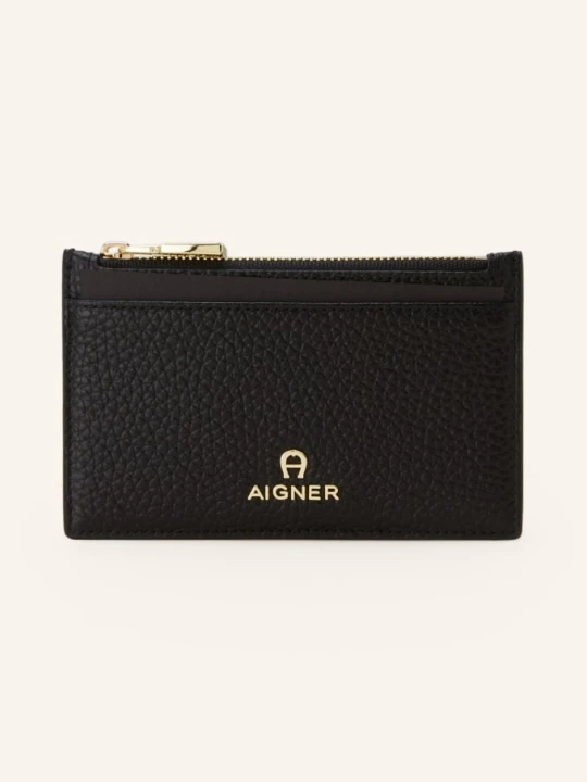 Zdjęcie produktu Aigner Etui Na Karty Ivy Z Kieszenią Na Monety schwarz CZARNY