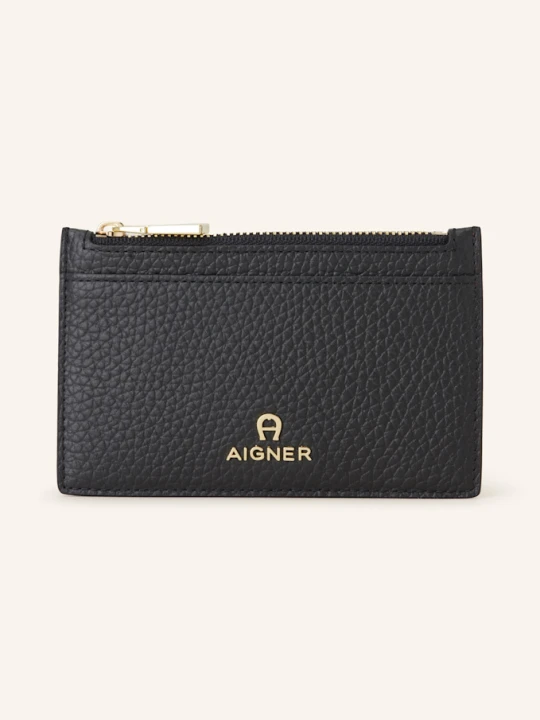Zdjęcie produktu Aigner Etui Na Karty Ivy Z Kieszenią Na Monety schwarz CZARNY