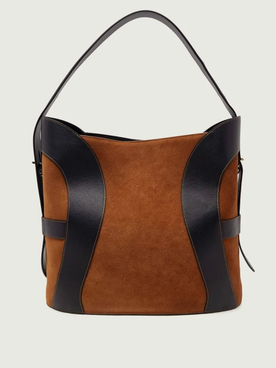 Zdjęcie produktu Aigner Shopperka Deborah | zamsz brązowy