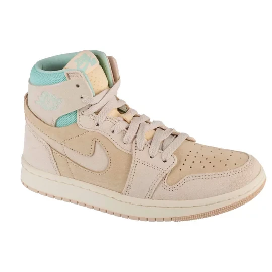 Zdjęcie produktu Air Jordan 1 W Zoom CMF 2 DV1305-101, Damskie, Beżowe, buty sneakers, skóra zamszowa, rozmiar: 35, 5