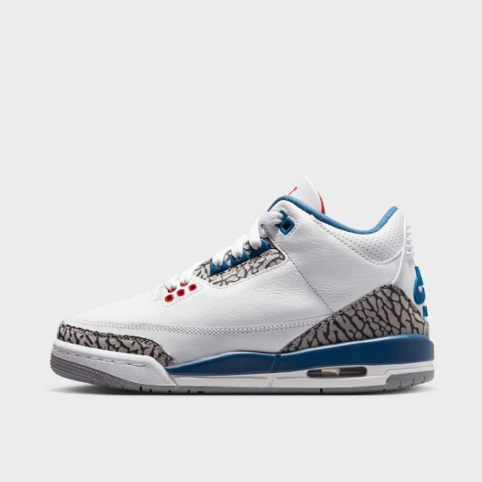 Zdjęcie produktu Air Jordan 3 Retro (GS) “True Blue” biały