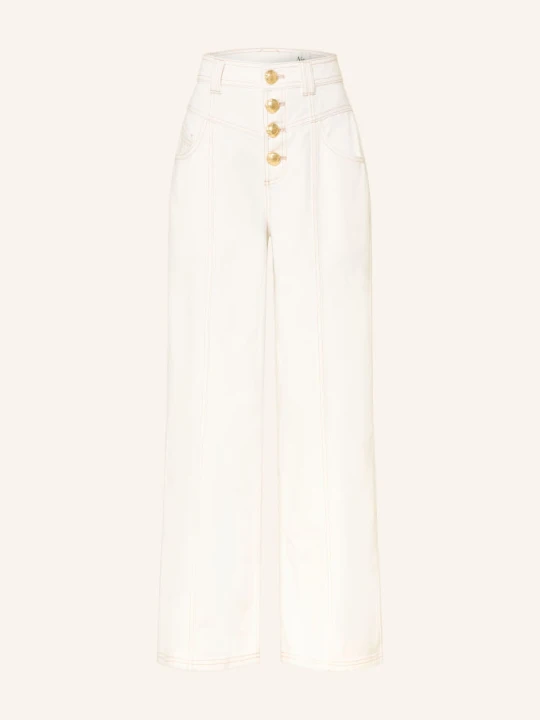 Zdjęcie produktu Aje. Jeansy Wide Leg Annete weiss IVRY IVORY