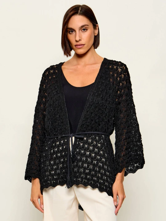 Zdjęcie produktu AKEP Kardigan | Loose fit czarny