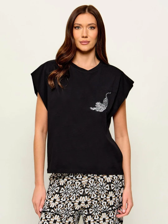 Zdjęcie produktu AKEP T-shirt | Relaxed fit czarny