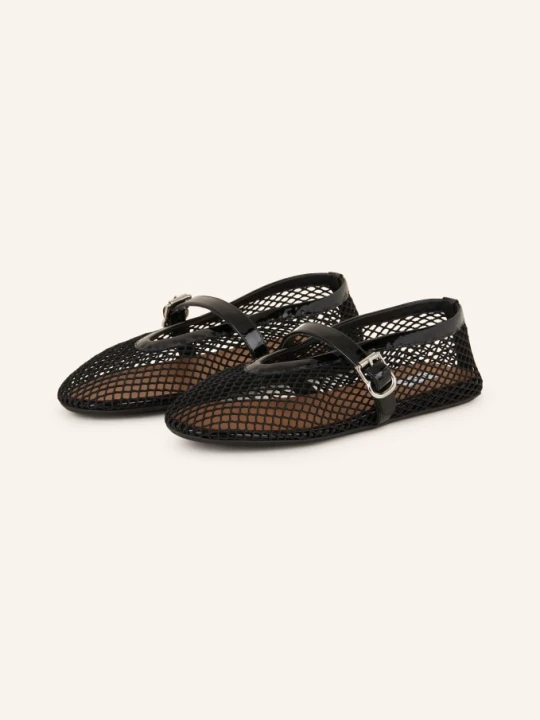Zdjęcie produktu Alaïa Baleriny schwarz CZARNY