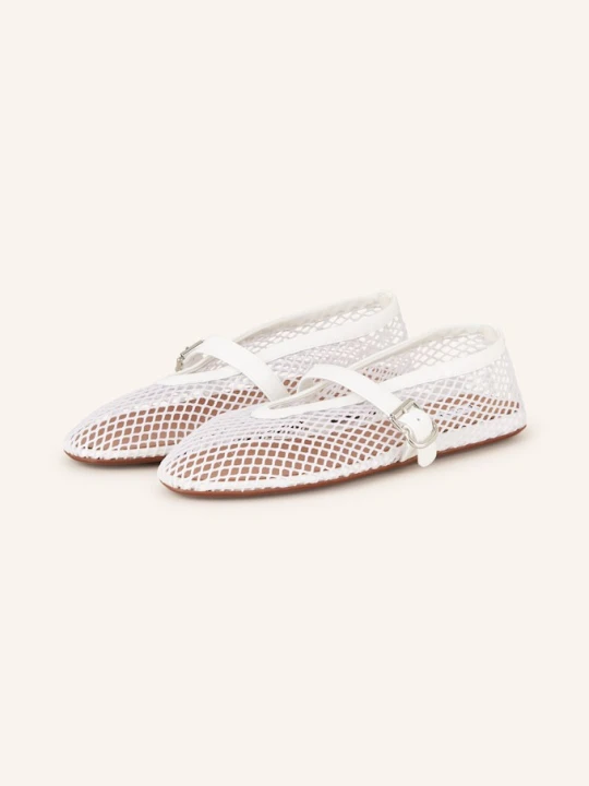 Zdjęcie produktu Alaïa Baleriny weiss BIAŁY