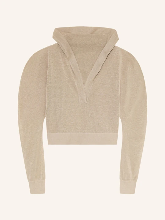 Zdjęcie produktu Alaïa Bluza Z Kapturem beige