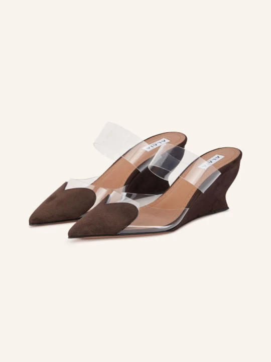 Zdjęcie produktu Alaïa Buty Na Koturnie Le Cœur braun CIEMNOBRĄZOWY
