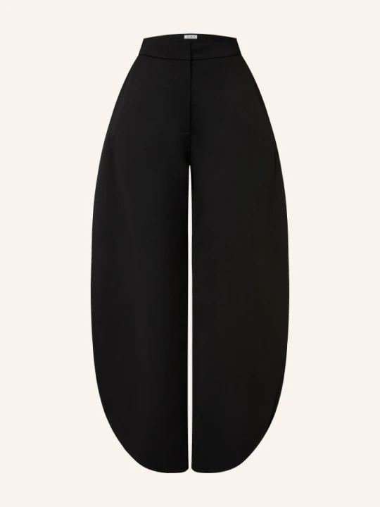 Zdjęcie produktu Alaïa Spodnie Petal schwarz CZARNY