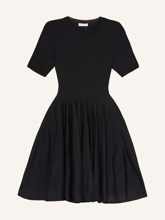 Zdjęcie produktu Alaïa Sukienka Skater schwarz CZARNY