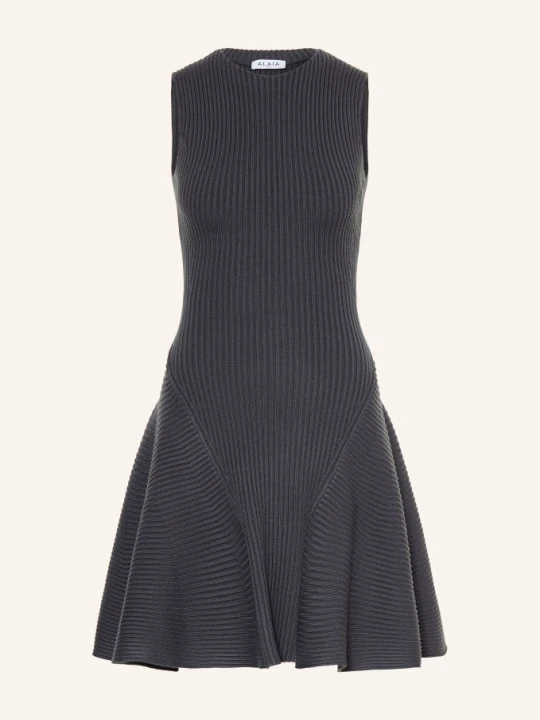 Zdjęcie produktu Alaïa Sukienka Z Dzianiny blau CZIEMNOSZARY